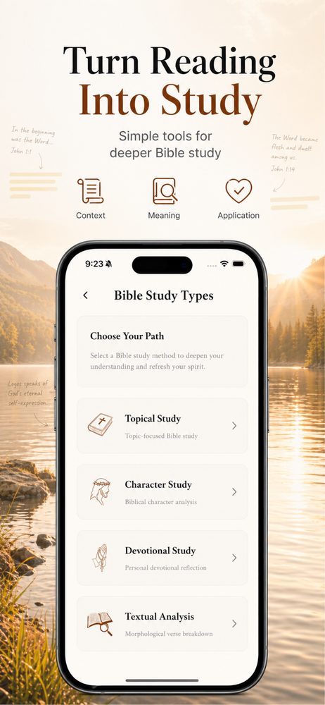 Seven Bible study methods — topical, character, devotional and textual analysis